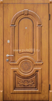 Металлическая уличная дверь UL-1185 утеплённая