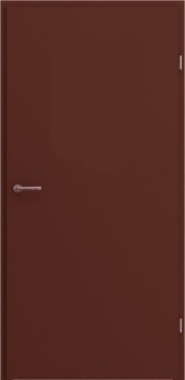 Однопольная входная дверь с простым окрасом с двух сторон OP-1512, цена 25 500  руб.