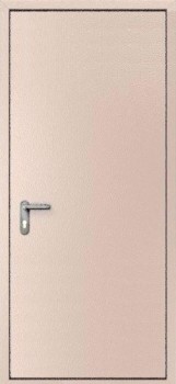 Однопольная входная дверь с простым окрасом с двух сторон OP-1517, цена 25 500  руб.